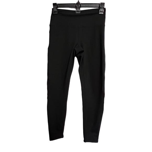 Core 10 Leggings Womens Size XS Black Cutout X's on legs Very Soft - Picture 1 of 6